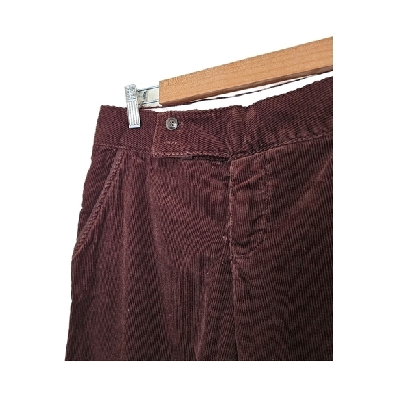 Free People boho corduroy brown straight leg pants size 4 - Picture 3 of 10